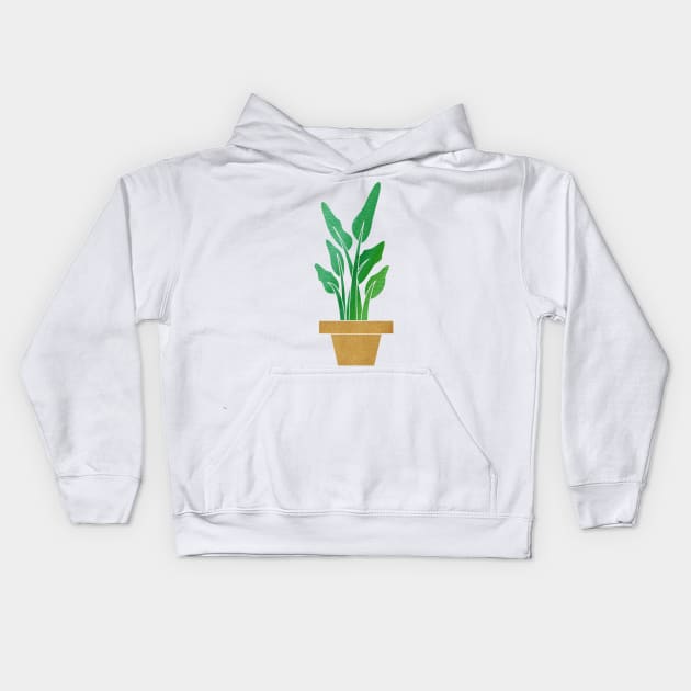 Gardening Green Kids Hoodie by Usea Studio